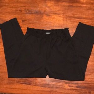 Black high waisted dress pants